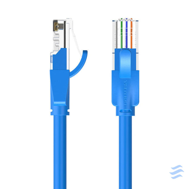 Network Cable UTP CAT6 Vention IBELG RJ45 Ethernet 1000Mbps 1.5m Blue Network cables
