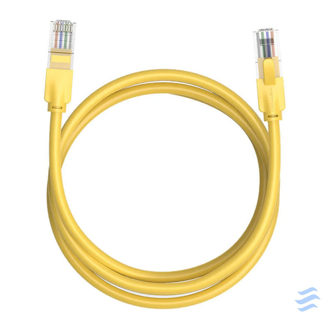 Network Cable UTP CAT6 Vention IBEYF RJ45 Ethernet 1000Mbps 1m Yellow Network cables