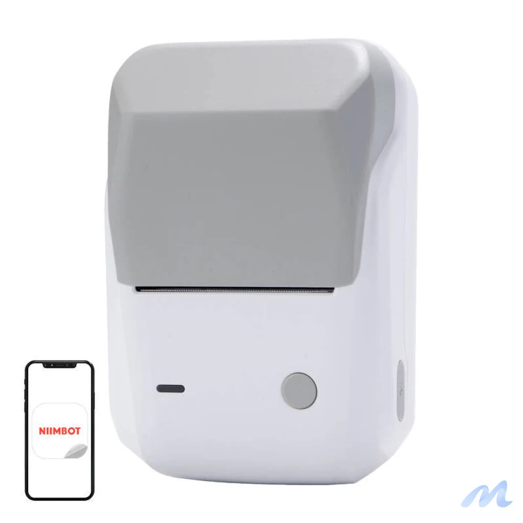Niimbot B1 Mobile Thermal Label Printer Gray