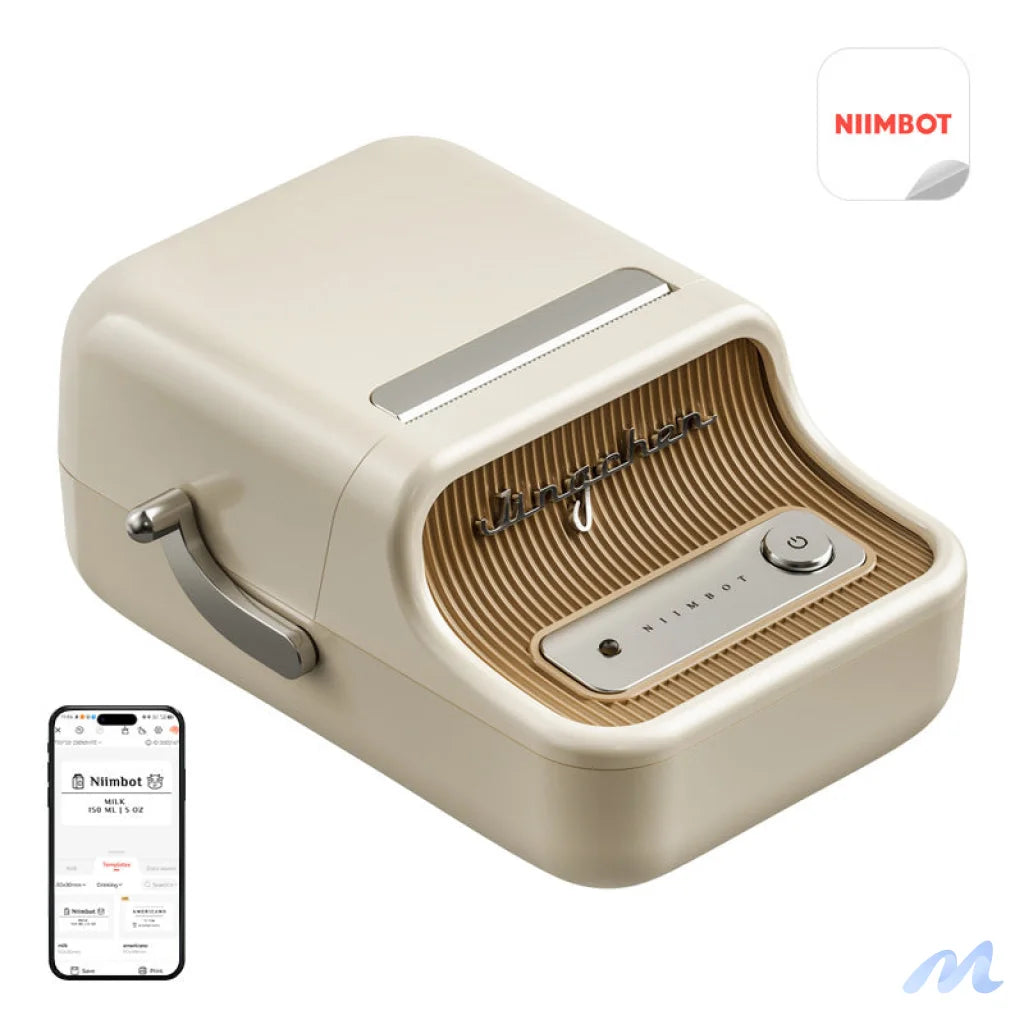 Niimbot B21 Pro Portable Label Printer (cream)