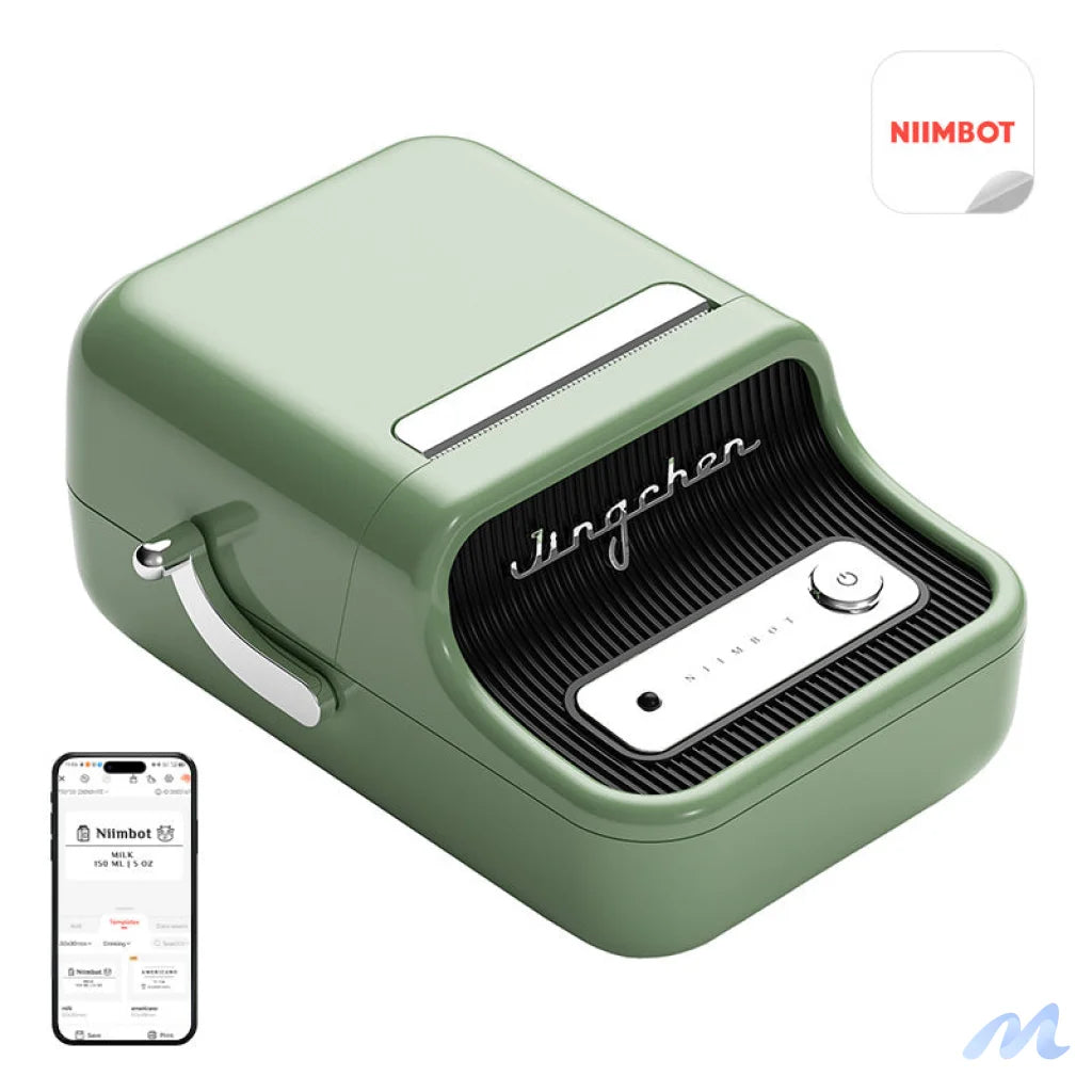 Niimbot B21 Pro Portable Label Printer (green)