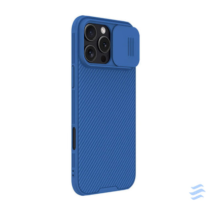Nillkin CamShield Pro iPhone 16 Pro Max Case (blue) Protective cases for smartphones