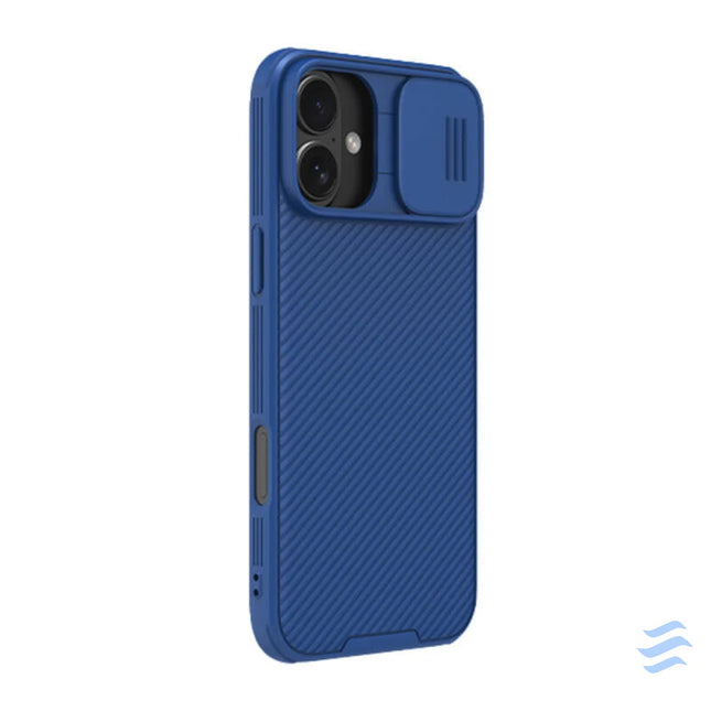 Nillkin CamShield Pro iPhone 16 Plus case (blue) Protective cases for smartphones