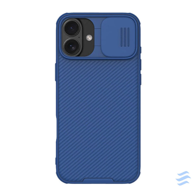 Nillkin CamShield Pro iPhone 16 Plus case (blue) Protective cases for smartphones