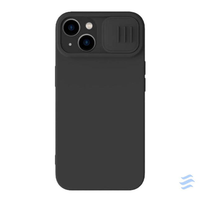 Nillkin CamShield Silky Silicone Case for iPhone 15 Plus (black) Protective cases for smartphones