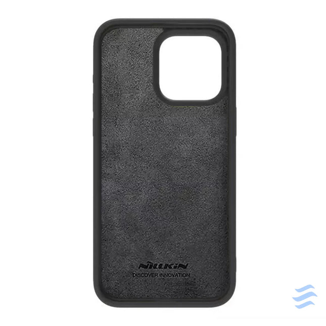 Nillkin CamShield Silky Silicone case for iPhone 15 Pro (classic black)) Protective cases for smartphones