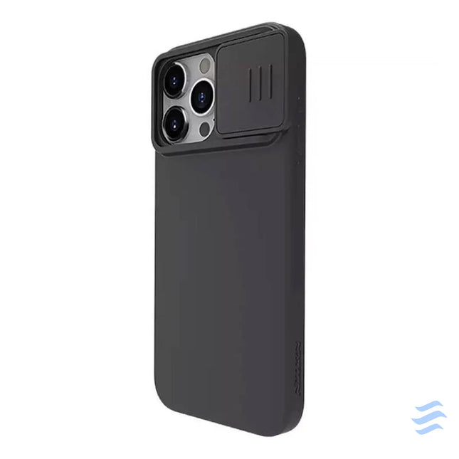 Nillkin CamShield Silky Silicone case for iPhone 15 Pro (classic black)) Protective cases for smartphones