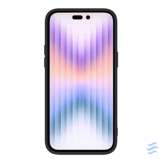 Nillkin CamShield Silky Silicone case for iPhone 15 Pro (classic black)) Protective cases for smartphones