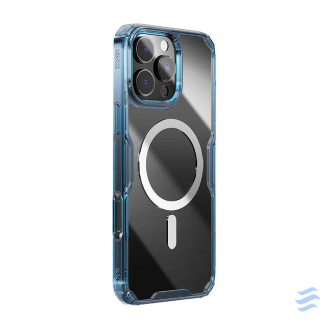 Nillkin Nature TPU Pro Magnetic iPhone 16 Pro Case (blue) Protective cases for smartphones
