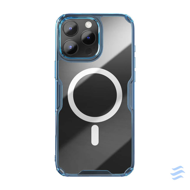 Nillkin Nature TPU Pro Magnetic iPhone 16 Pro Case (blue) Protective cases for smartphones