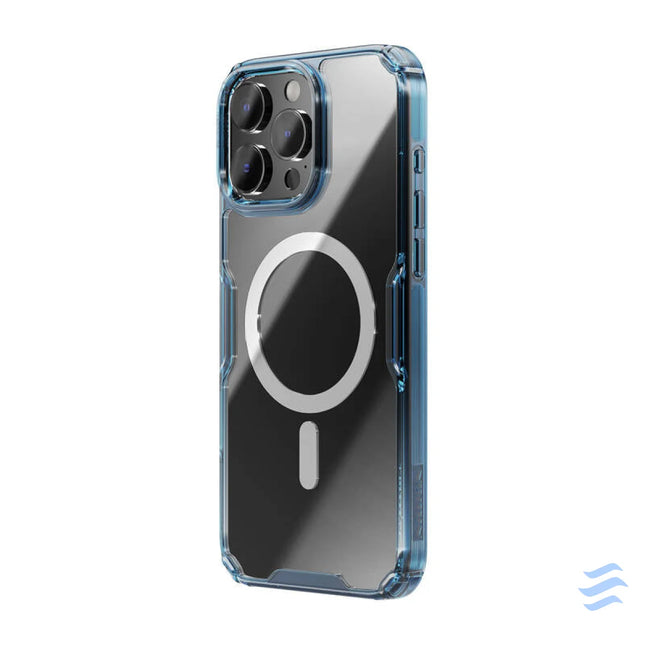 Nillkin Nature TPU Pro Magnetic iPhone 16 Pro Max Case (blue) Protective cases for smartphones