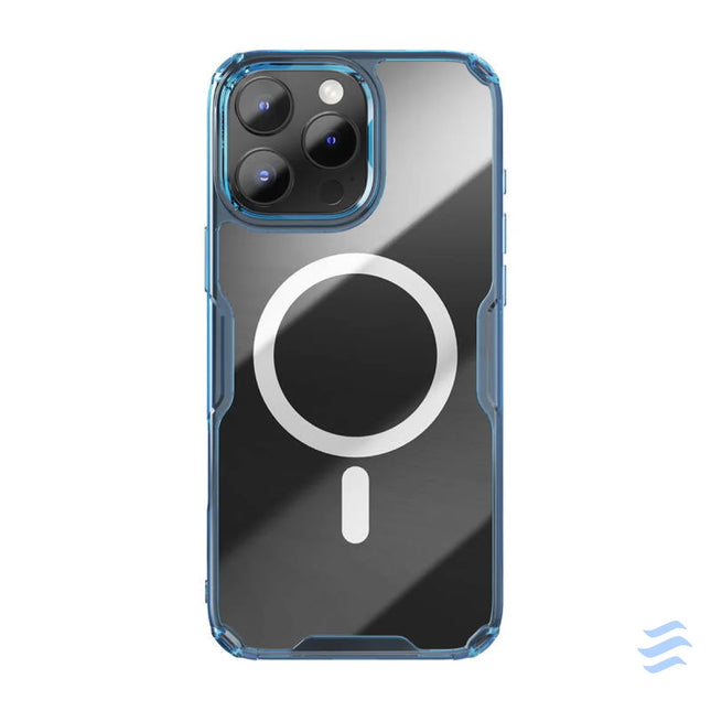 Nillkin Nature TPU Pro Magnetic iPhone 16 Pro Max Case (blue) Protective cases for smartphones