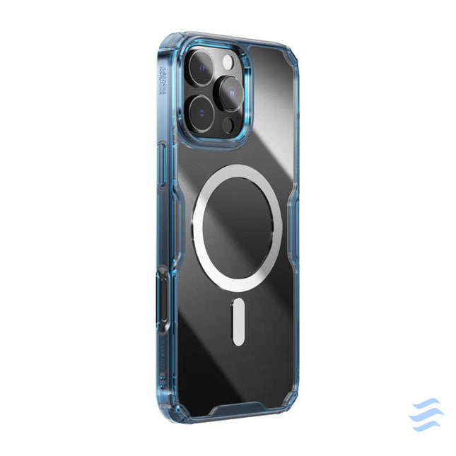 Nillkin Nature TPU Pro Magnetic iPhone 16 Pro Max Case (blue) Protective cases for smartphones