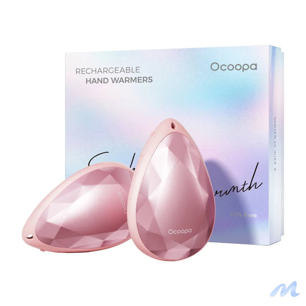 Ocoopa UT4 Rare 2x2000 mAh hand warmer, USB-C, pink