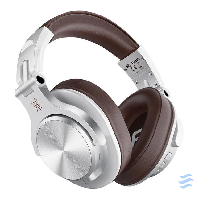 Oneodio Fusion A70 Wireless Headphones (Brown) Over ear
