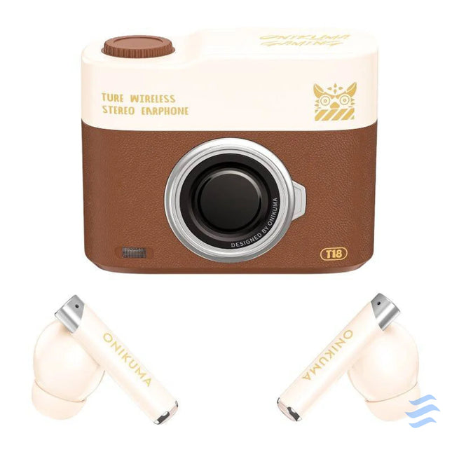ONIKUMA Bluetooth In Ear Headphones T18 Brown TWS
