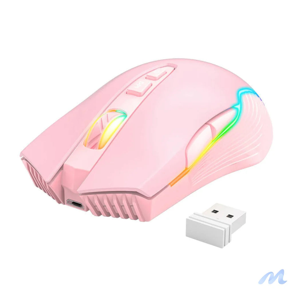 ONIKUMA CW905 Pink 2.4G Wireless Gaming Mouse
