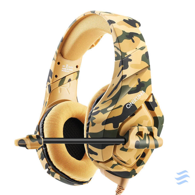 ONIKUMA K1 B Gaming headset (Yellow) Wired