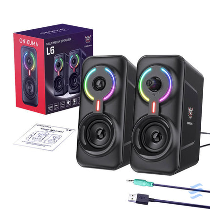 ONIKUMA L6 Multimedia Gaming Speaker with BT5.0 Speakers