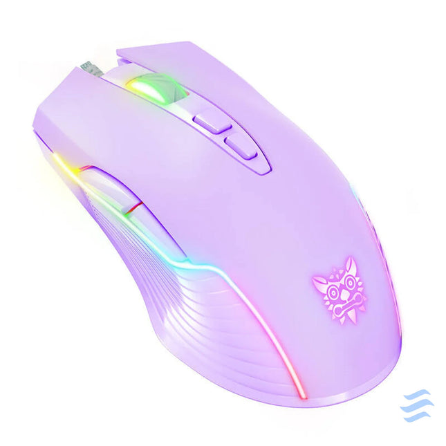 ONIKUMA RGB Wired Gaming Mouse CW905 Purple Mice keyboards