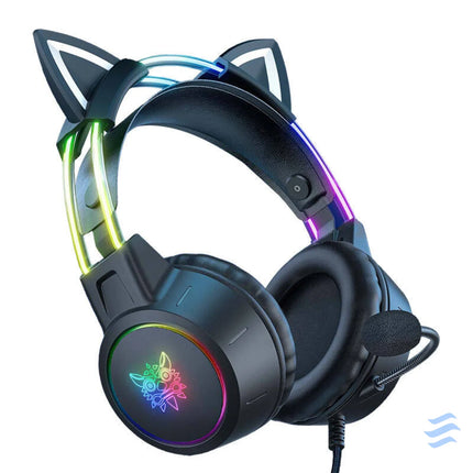 ONIKUMA X15 PRO Gaming headset Cat (Black) Wired
