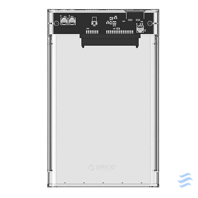 Orico 2139 HDD/SSD 2.5’’ drive enclosure 5Gbps USB A to USB Micro B (transparent) Drive enclosures