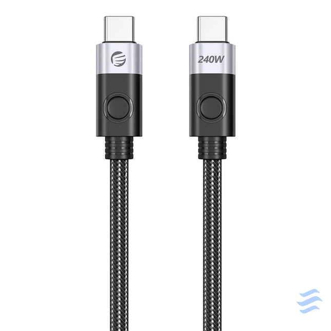Orico 240W USB C to USB C charging cable 1.5 m (black) USB C to USB C