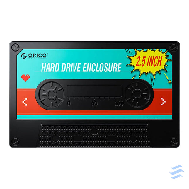 Orico 2580 HDD/SSD 2.5’’ drive enclosure 5Gbps USB A to USB Micro B (black) Drive enclosures