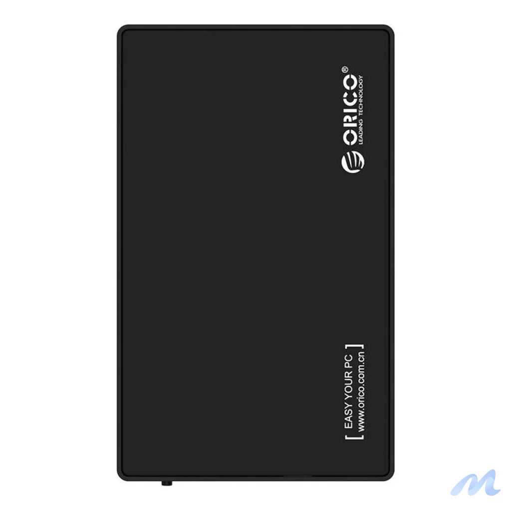 Orico 3588 HDD/SSD 3.5", 5Gbps, USB-A to USB-B drive enclosure (black)