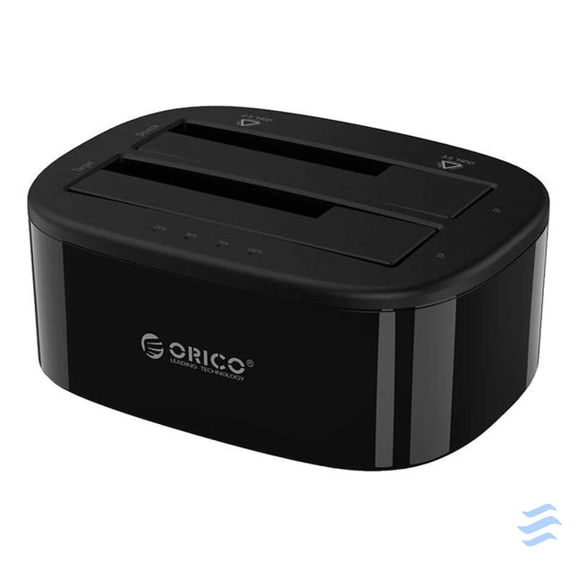 Orico docking station for 2.5’’ / 3.5’’ HDD / SSD 5Gbps USB C to USB C/A with cloning function (black) Docking stations