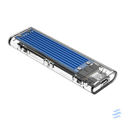 Orico Enclosure SSD M.2 NVME USB C 3.1 Gen.2 10Gbps (blue) Drive enclosures