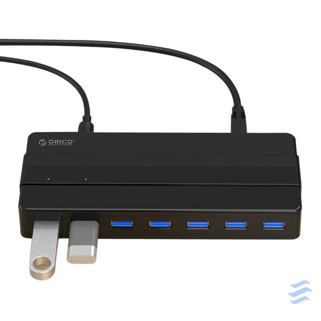 Orico Hub 7xUSB 3.0 (black) Hubs