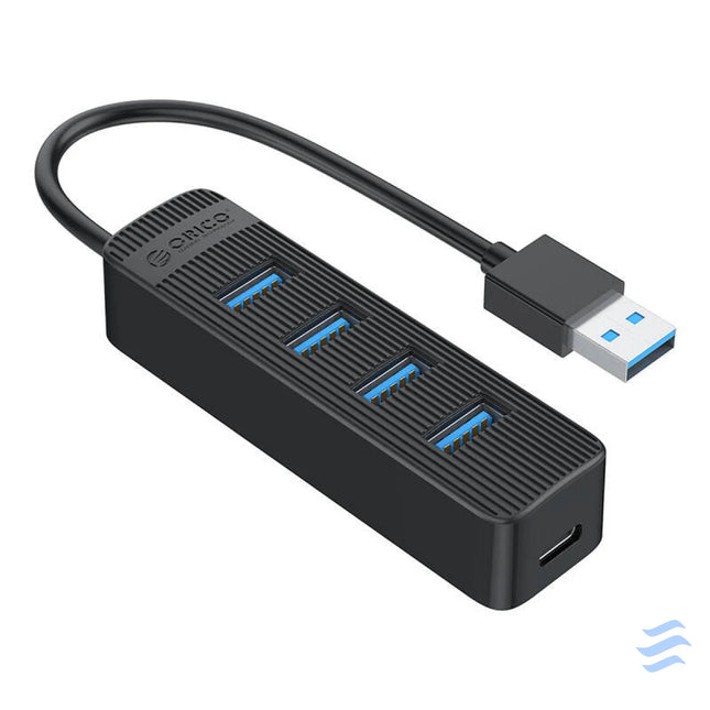 Orico TWU3 USB to 4x USB 3.0 Hub Adapter (black) Hubs