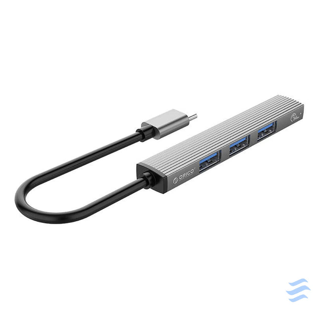 Orico USB C to USB 3.0 + 3x USB 2.0 Hub Adapter (gray) Hubs