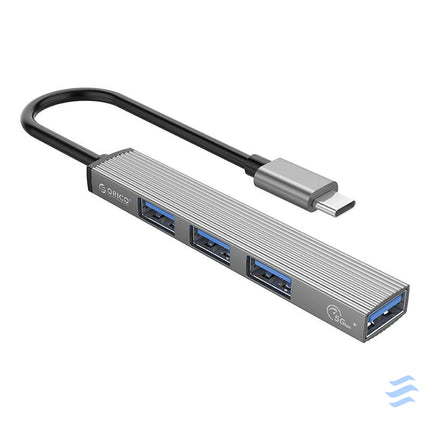 Orico USB C to USB 3.0 + 3x USB 2.0 Hub Adapter (gray) Hubs