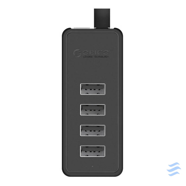 Orico W5P 100 USB to 4x USB 2.0 Hub Adapter (black) Hubs