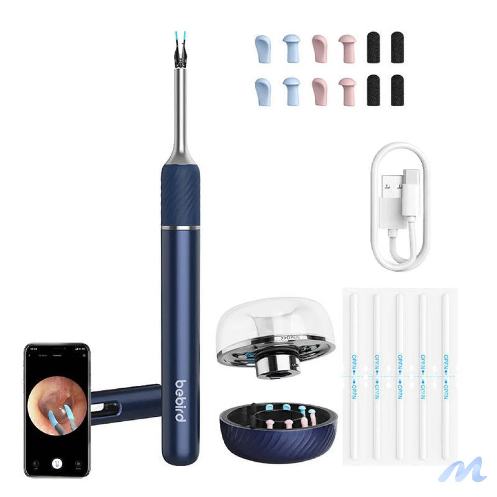 Otoscope with ear cleaning camera Bebird Note 5 pro (blue)