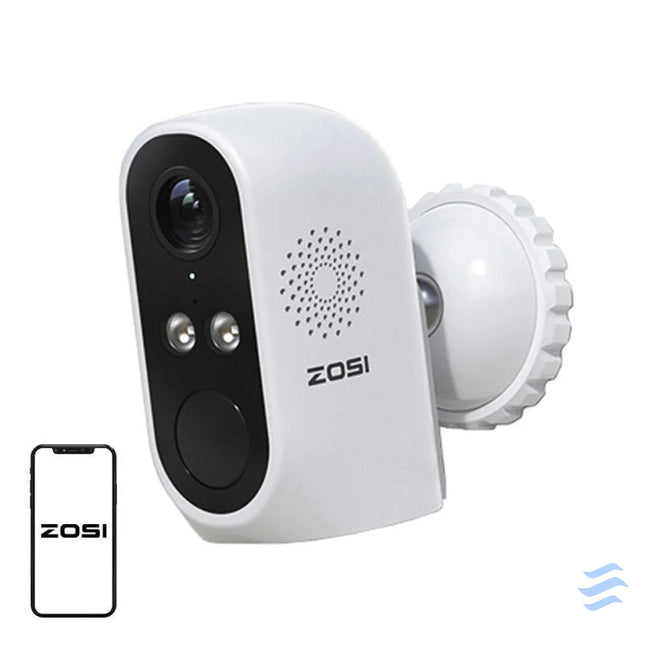 Outdoor IP camera with solar panel ZOSI C1Pro WiFi 3MP IP66 IP cameras