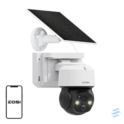 Outdoor IP camera with solar panel ZOSI C2914 WiFi 4MP IP66 IP cameras