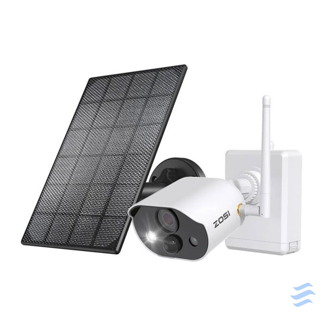 Outdoor IP camera with solar panel ZOSI C306Pro WiFi 3MP IP66 IP cameras