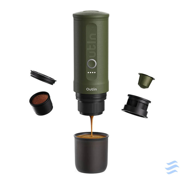 Outin Nano 7500mAh Portable Coffee Maker (Green) Coffee makers