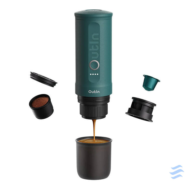 Outin Nano 7500mAh Portable Coffee Maker (Turquoise) Coffee makers