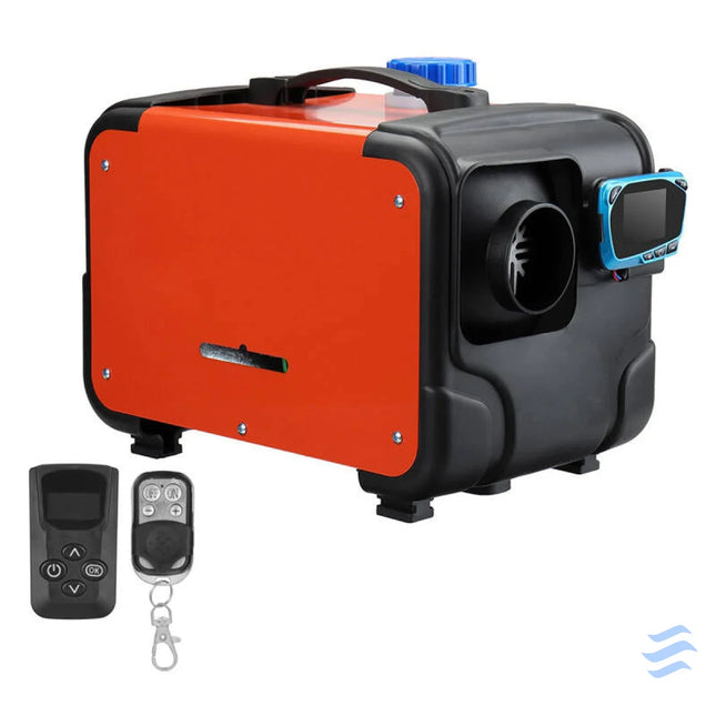 Parking heater Blitzwolf BW AH H2B BT 5kw with AC input app controlled + adapter + controller with display + Bluetooth