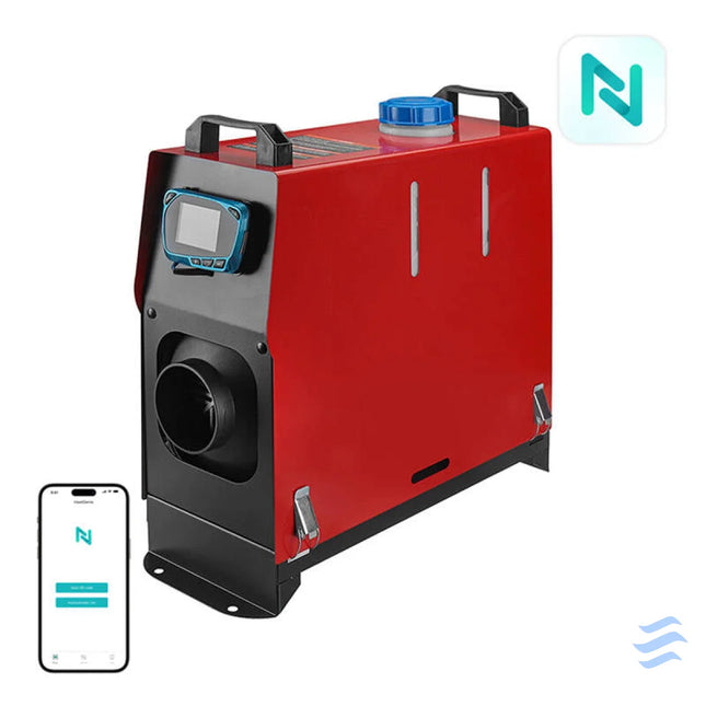 Parking heater Blitzwolf BW AH V2 BT 5kw 12V app controlled with standard banana interface + controller with display