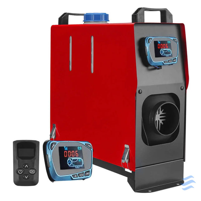 Parking heater Blitzwolf BW AH V2 BT 5kw 12V app controlled with standard banana interface + controller with display