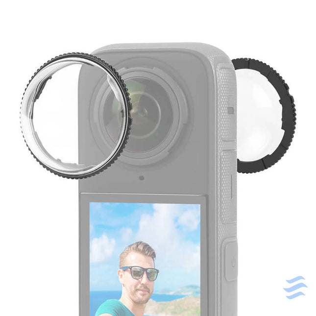 PC lens cover PULUZ for Insta360 X4 For sports cameras