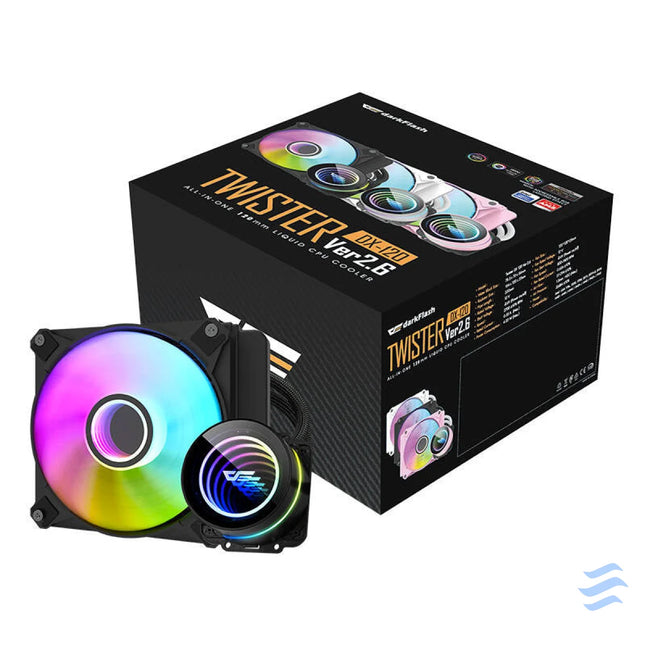PC water cooling Darkflash DX120 V2.6 (black) Water cooling