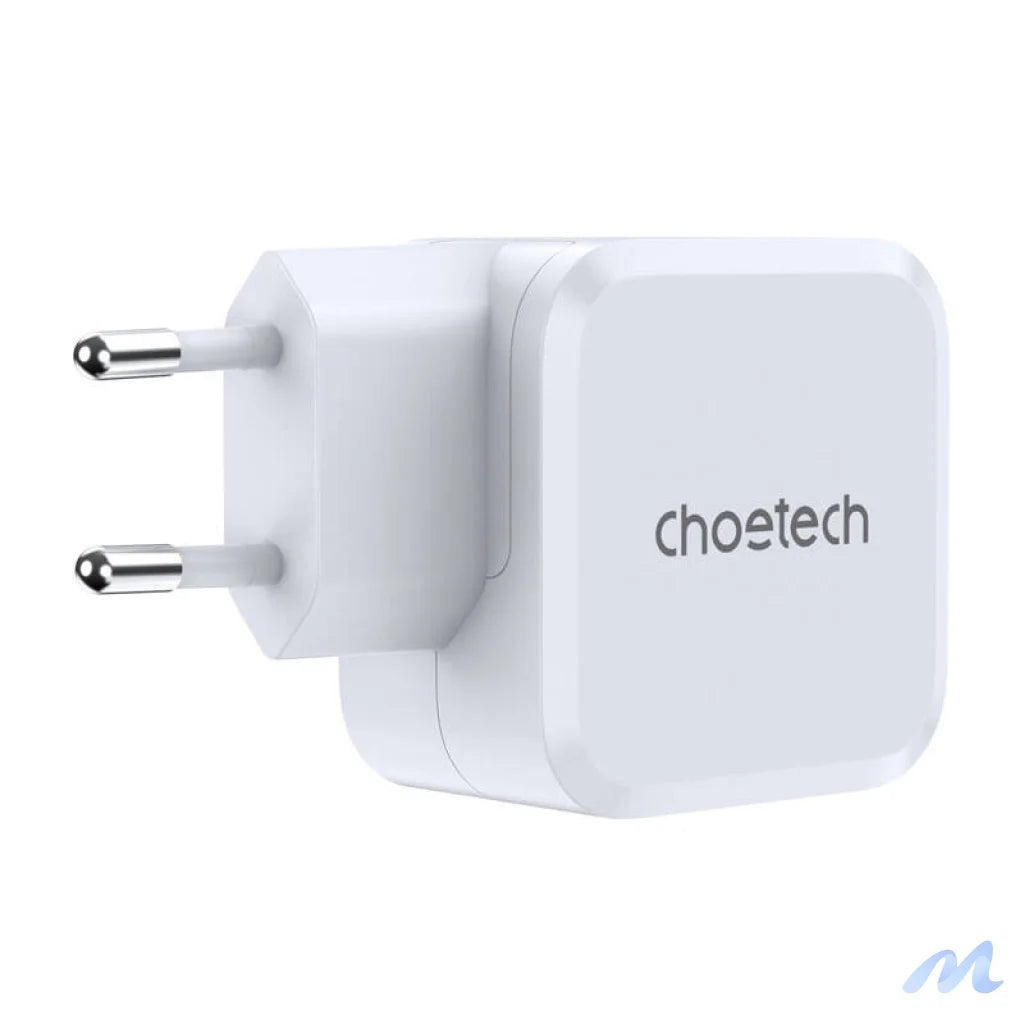 PD8007 USB-C PD45W power charger Choetech EU (white)