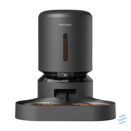 Petlibro Granary camera food dispenser with double bowl 5L (black) Bowls