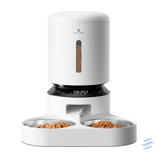 Petlibro Granary food dispenser with double bowl 5L (white) Bowls